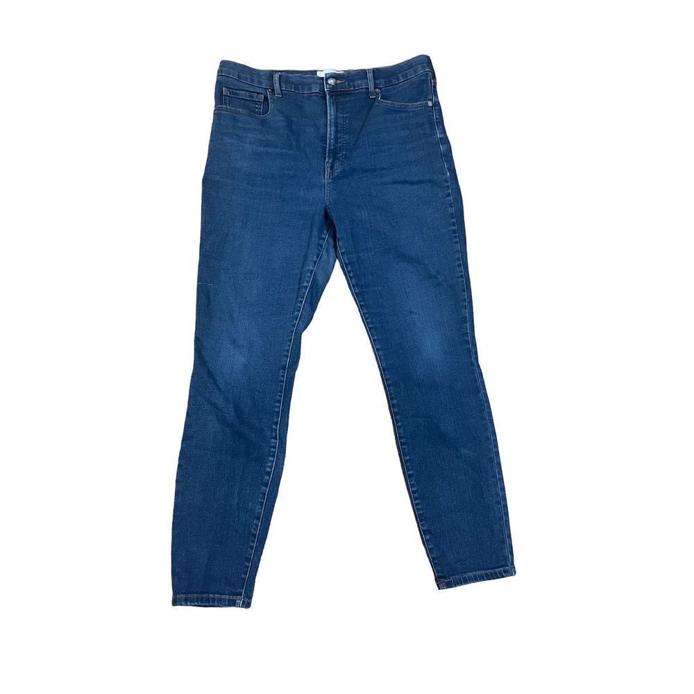 Everlane high rise straight leg jeans 33”